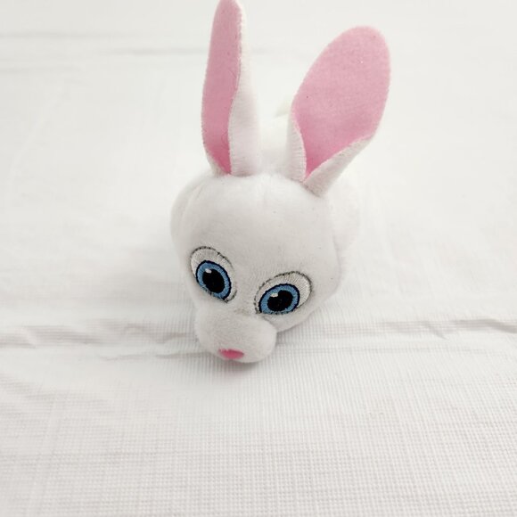 Life Of Pets Snowball Bunny Plush Stuffy Small Rabbit TY - Picture 1 of 9